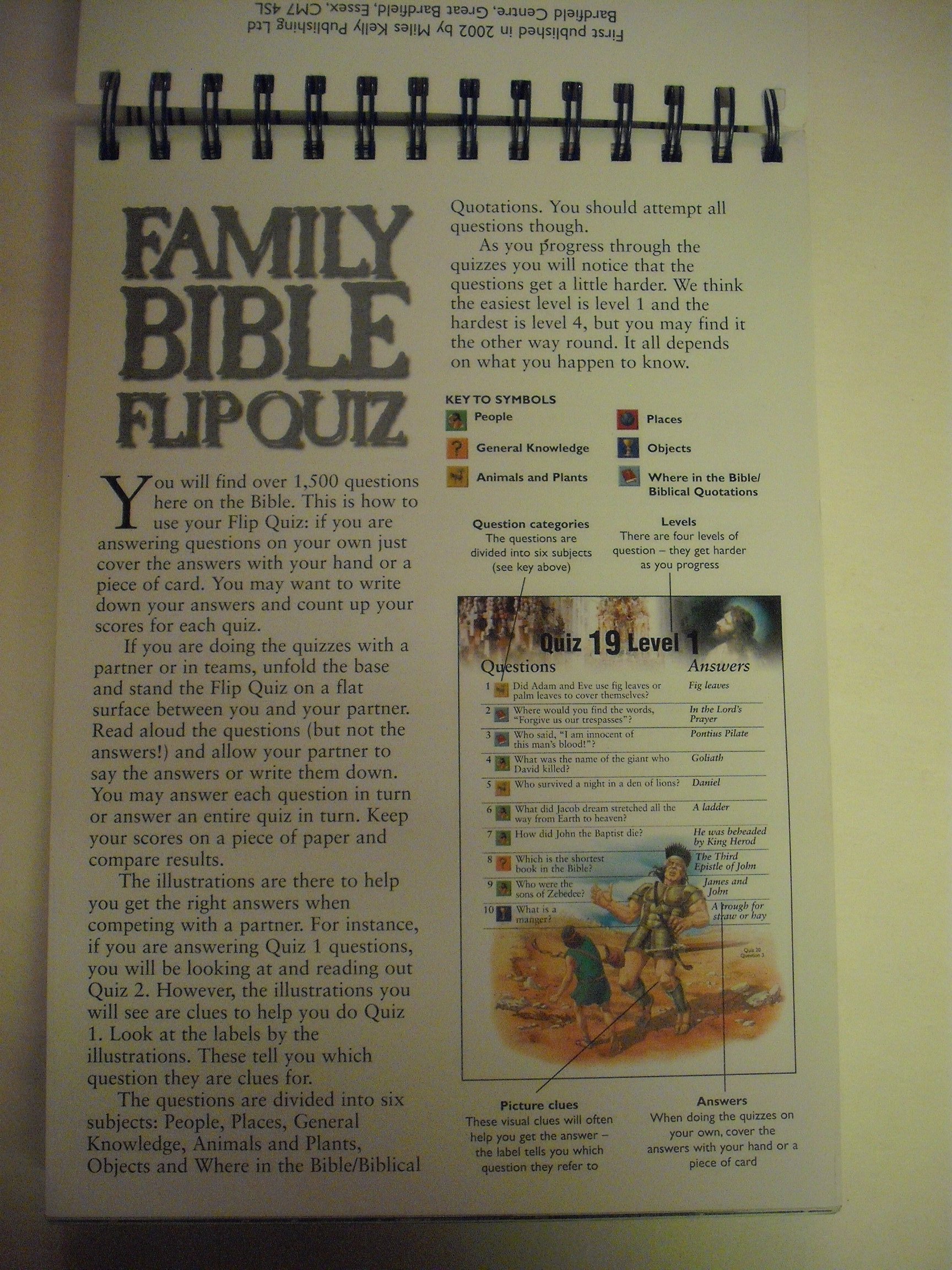Bible: Family Flip Quiz (Family Flip Quiz series) - Image 5