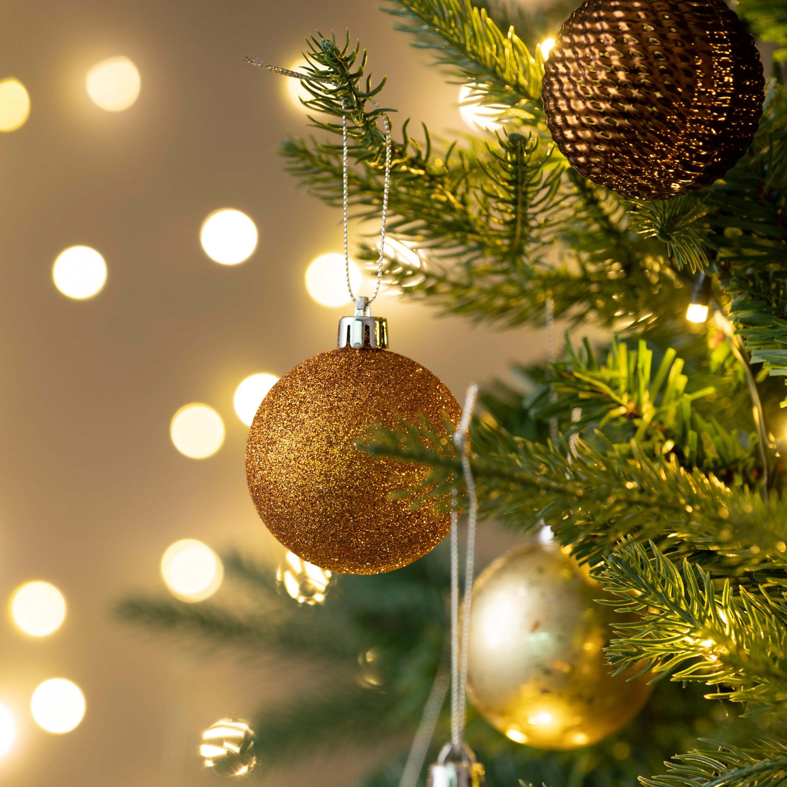 Eaglecadeaus Adornos De Navidad 2025 Prachtige Kerstballen Shatterproof Plastic