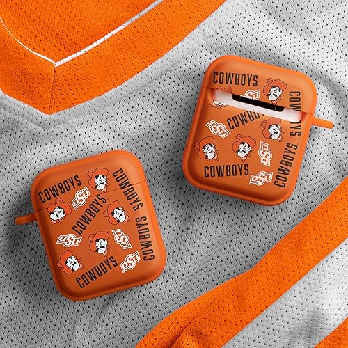 Miniatura 23 de AFFINITY BANDS Oklahoma State Cowboys Camo HDX - Funda compatible con Apple AirPods Generaciones 1 y 2