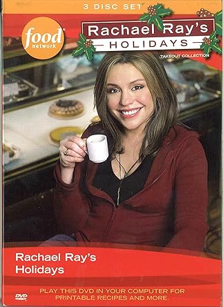 Amazon Com Rachael Ray S Holidays 3 Discs 30 Minute Meals Holidays In A Hurry Thanksgiving In 60 Holiday Entertaining In 60 Rachael Ray N A Movies Tv