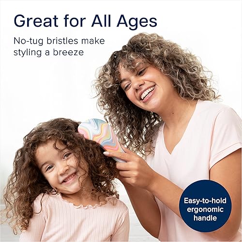 Miniatura 5 de Crave Naturals Glide Thru - Cepillos desenredantes para cabello de adultos y niños, cepillo desenredante para cabello natural, rizado, liso, húmedo