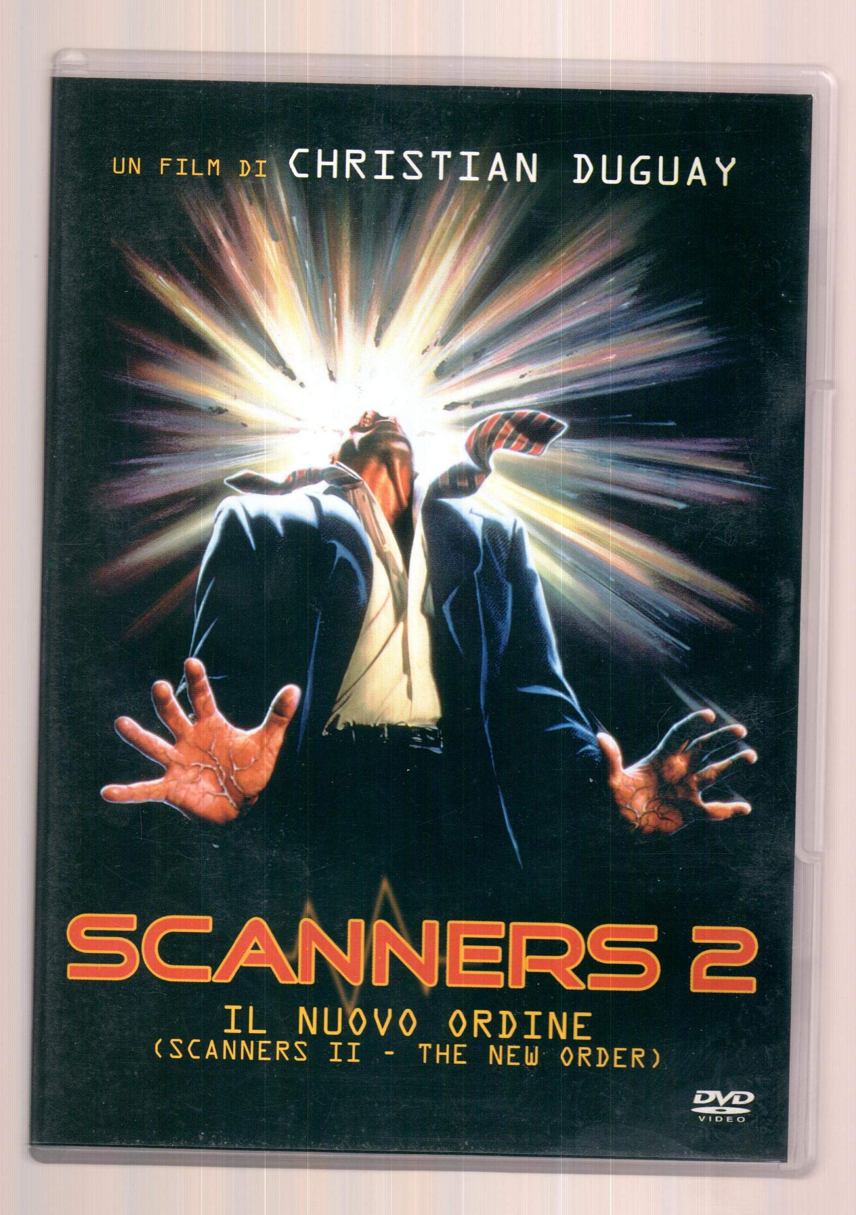 Película Scanners 2 en DVD para Disfrutar una Noche de Cine de Culto y Terror Retro en Casa