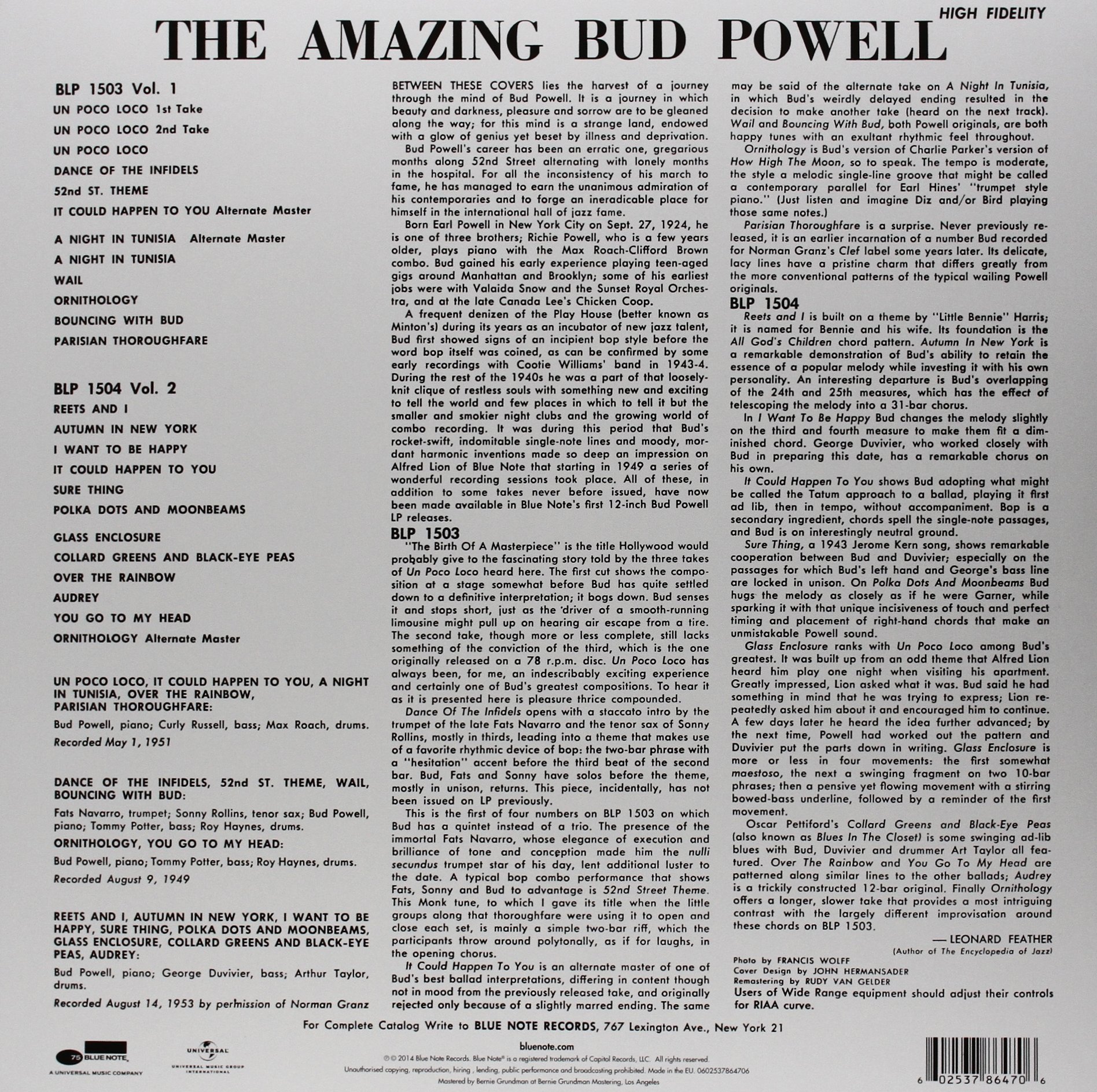 The Amazing Bud Powell