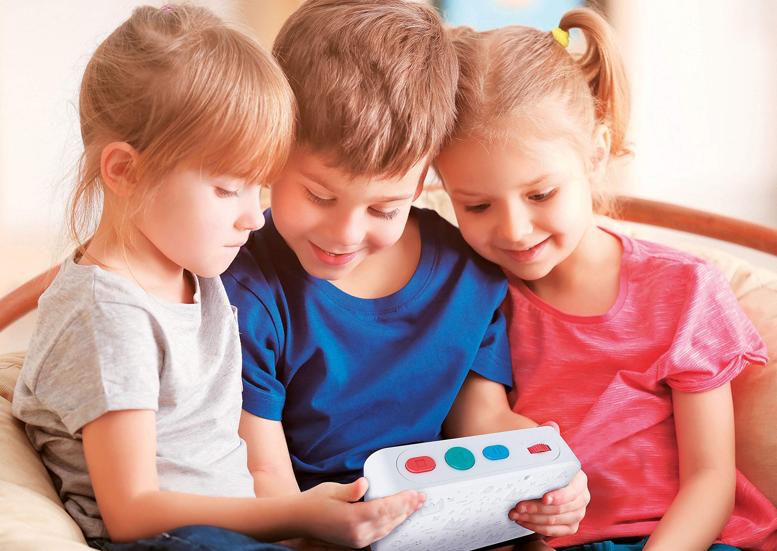 Clementoni Sapientino - C'era Una Volta, Gioco Educativo Bambini 4+ Anni, Storyteller con Rulli per Creare e Ascoltare 64 Storie con Personaggi e Ambientazioni Diverse, Lingua Italiana, 17410