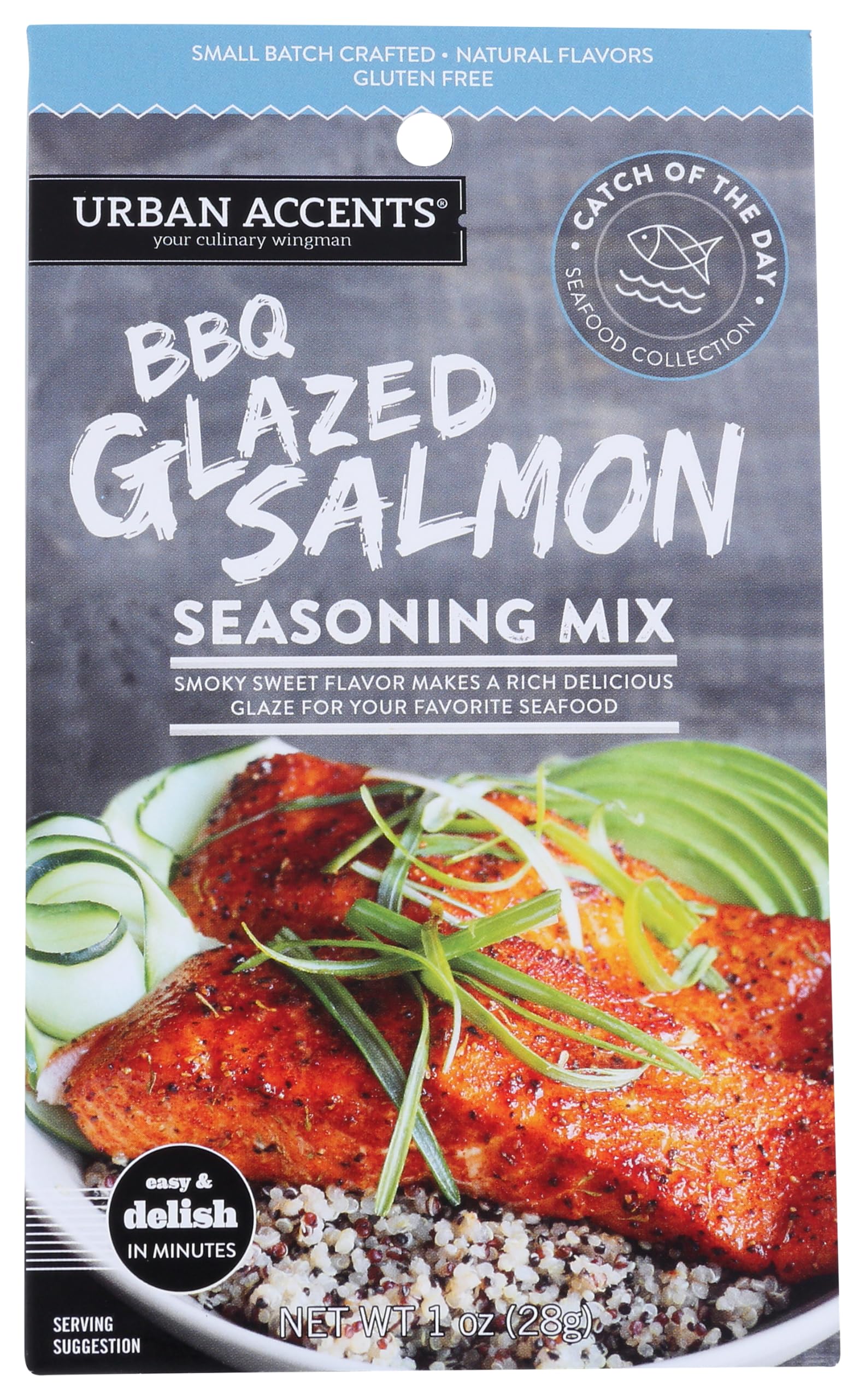 Urban Accents BBQ Glazed Salmon Seasoning Mix