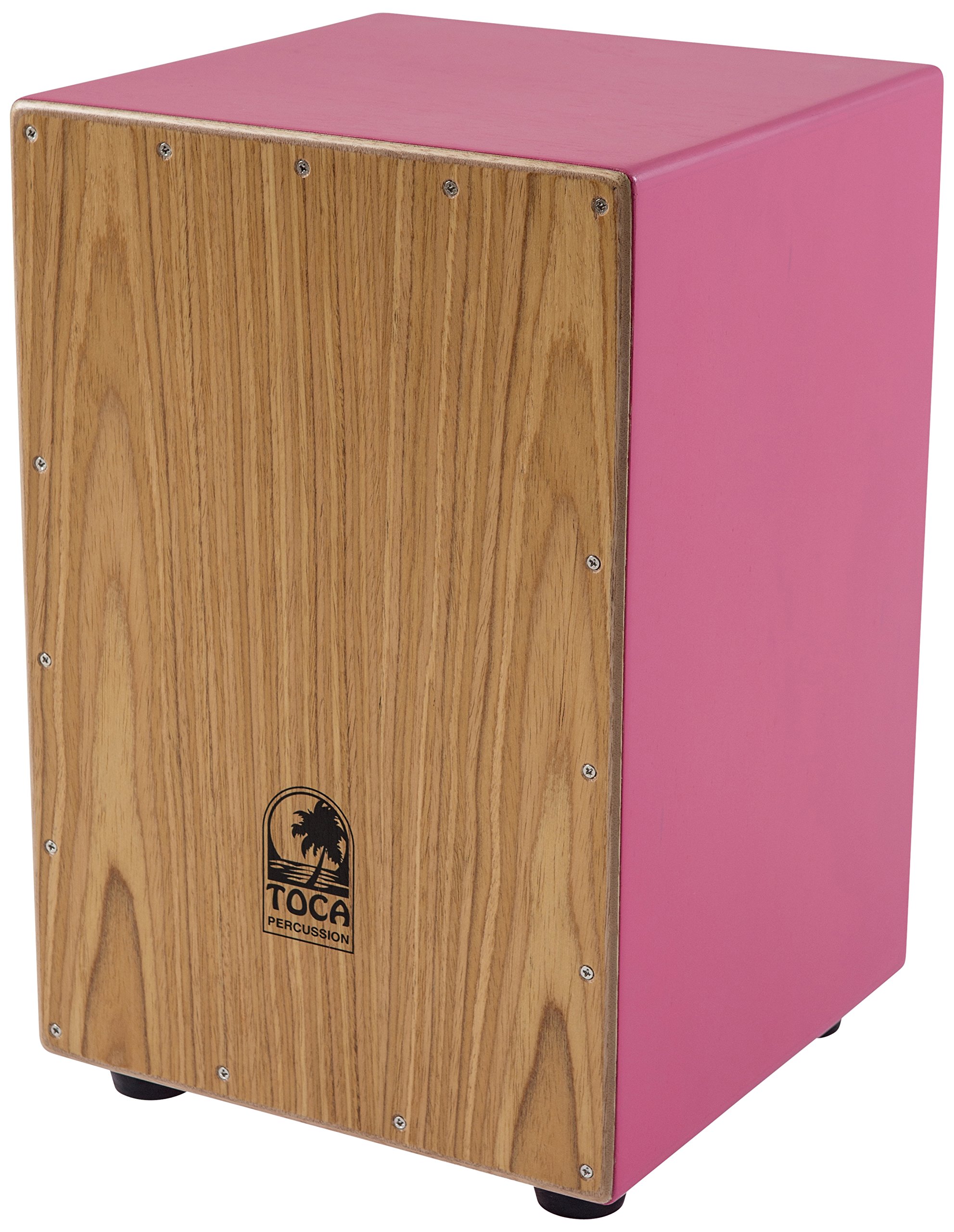Cajon Colorsound Rose Toca TCCJ-PK percussion bois compacte - 2