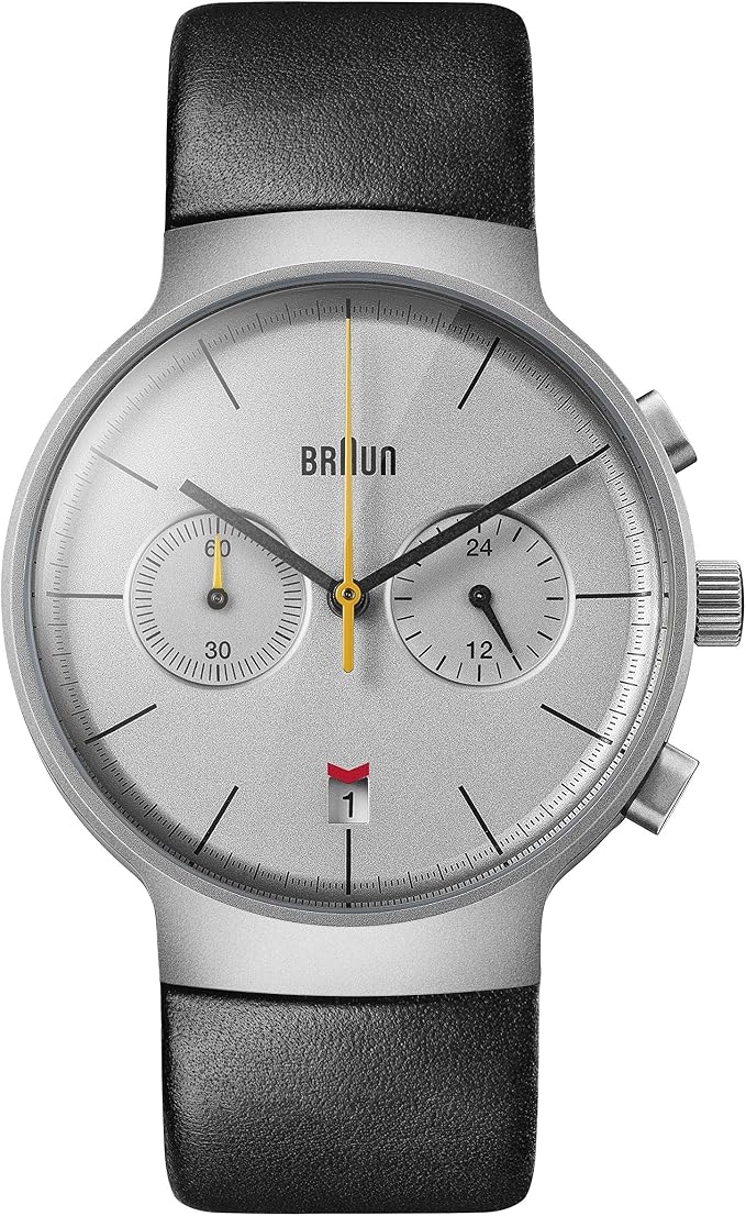 Braun Orologio Analogico Quarzo Uomo con Cinturino in Pelle BN0265SLBKG :  Amazon.it: Moda