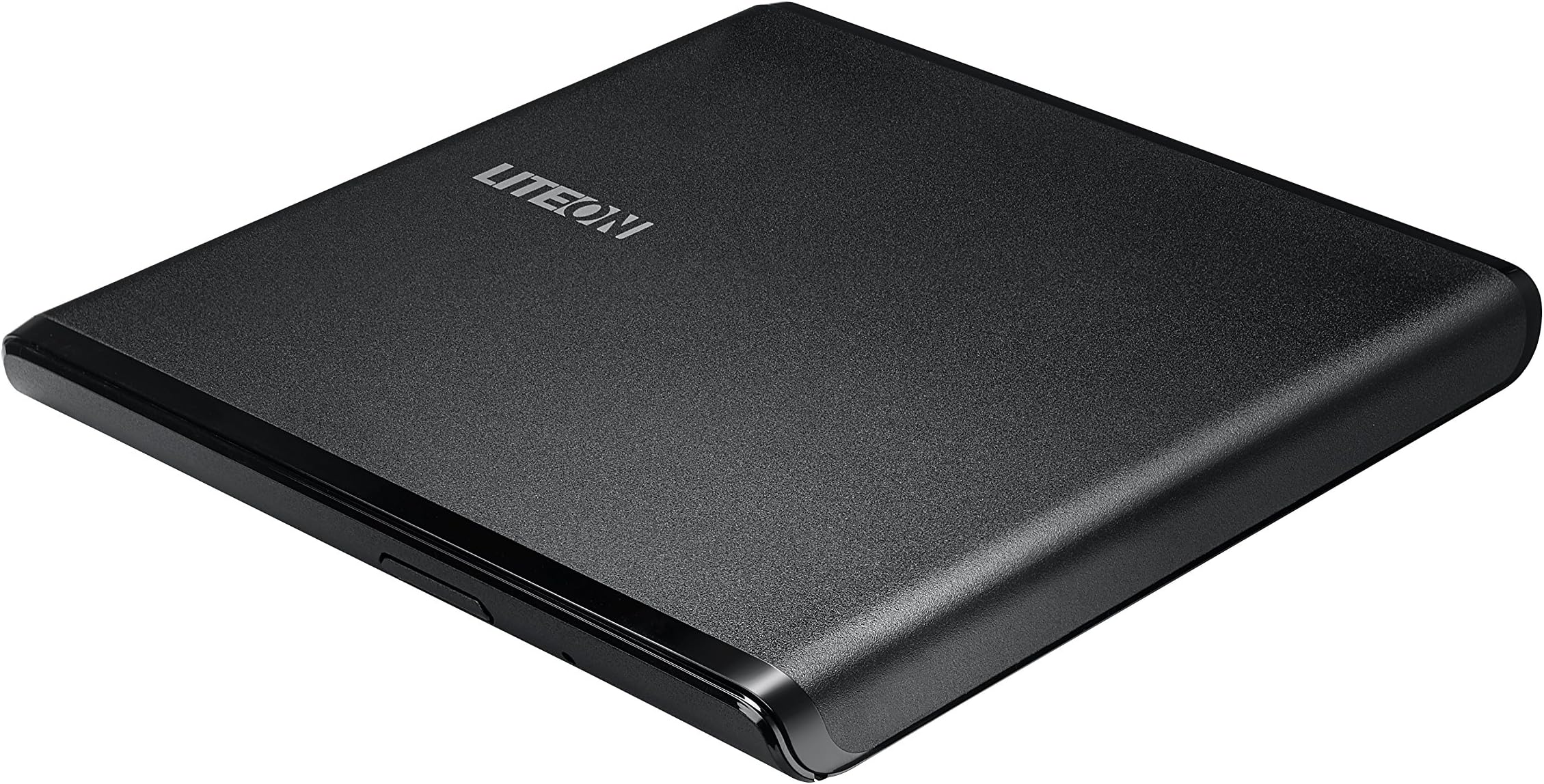 LiteOn ES1 Ultra-Slim Portable USB 2.0 DVD Writer - Black