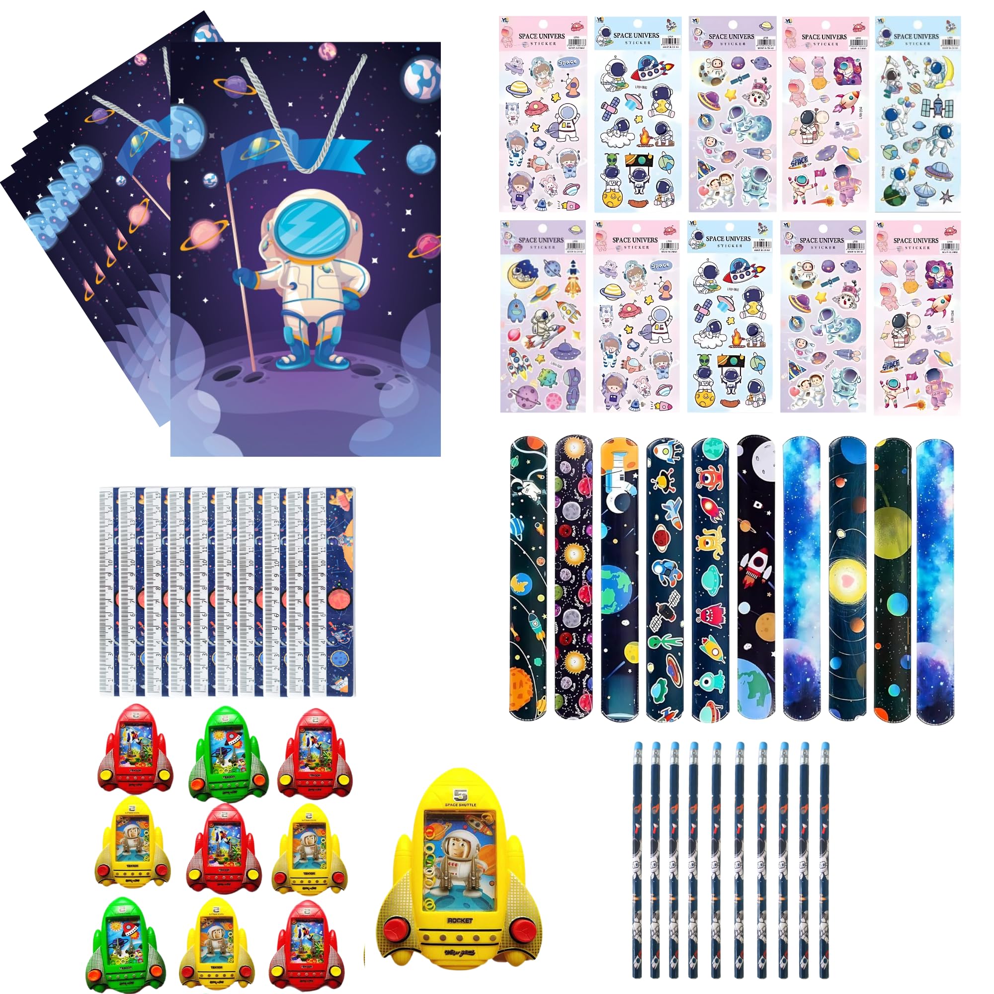 Sponsored Ad - MONKEYTAIL 60 Pcs Birthday Return Gift Space Combo Pack |For a Cosmic Birthday Party | For kids of All Age Group