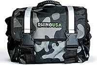 Vista 1 de Rhino USA - Bolsa de almacenamiento para equipo de recuperación (CAMO) - Bolso de kit de recuperación definitivo para la organización en tu vehículo