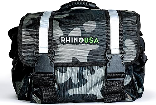 Rhino USA Bolsa de almacenamiento para equipo de recuperación (CAMO) bolsa de kit de recuperación definitiva para organización en tu vehículo. Úsalo