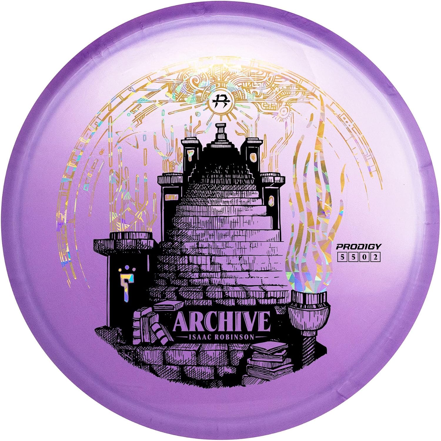 Prodigy Disc Isaac Robinson Signature Series | Disc Golf Midrange Discs | Stable Golf Midrange | Swirly Plastics & Fun Stamp Designs | Support Isaac On Tour | Colors May Vary