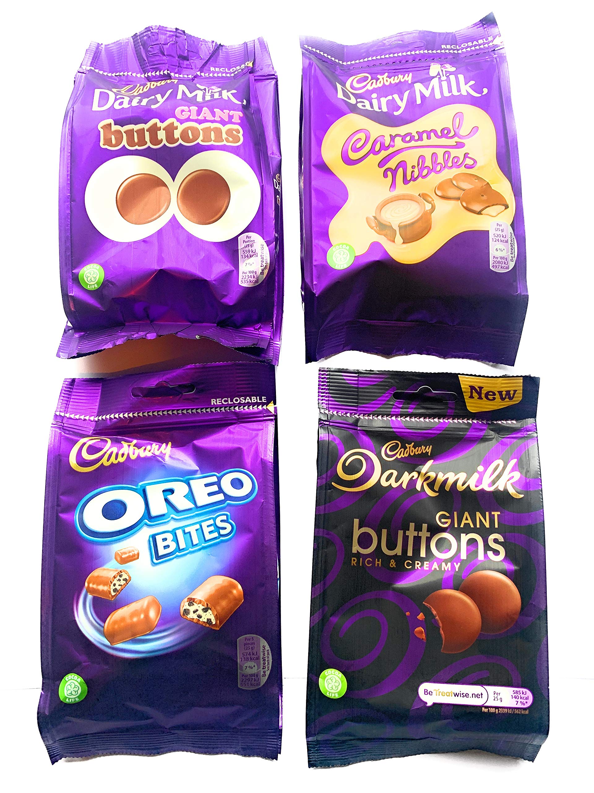 Buy Dairy Milk Chocolate Giant Buttons 119g, Oreo Bites 110g, New