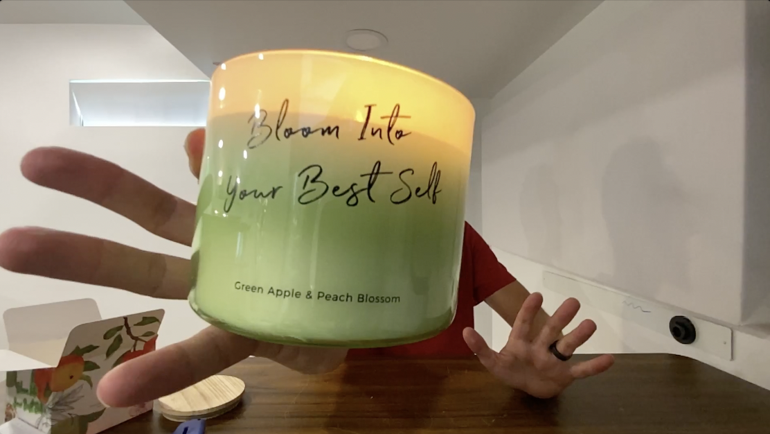 BEST Aromatherapy Candles? | Green Apple Peach Scent Candle