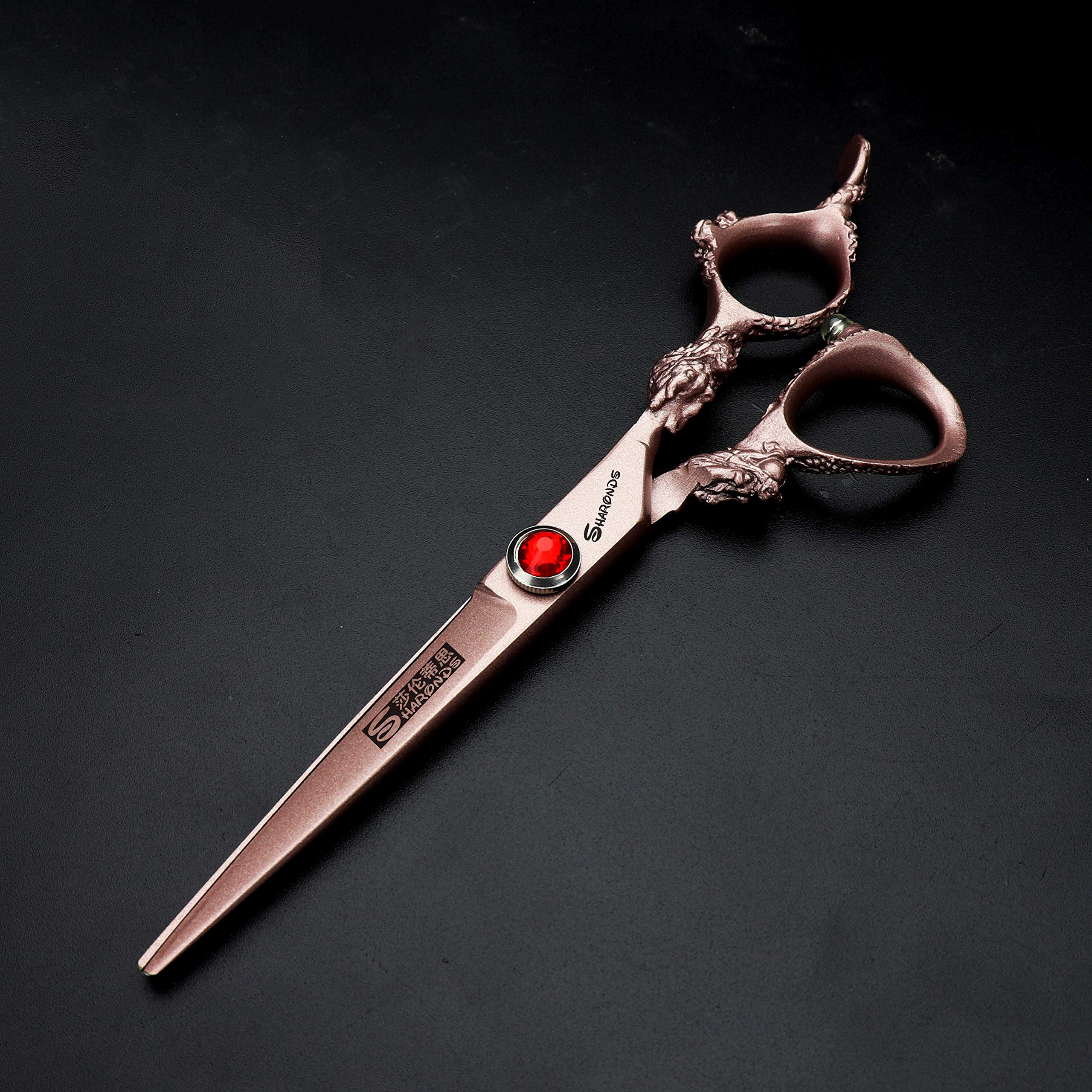 Ciseaux de coiffure professionnels 15,2 cm en acier inoxydable haut de gamme pour coupe précise