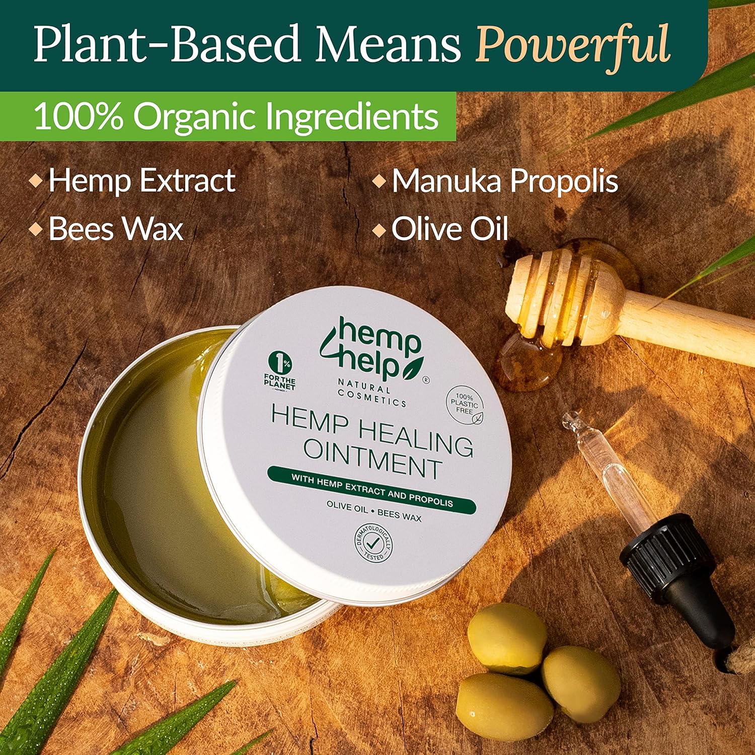 Hemp4Help – Natural, Cruelty-Free Skin Ointment for Dry Skin, Itch ...