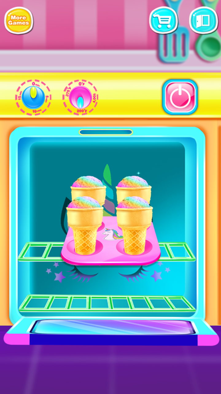 Unicorn Cone Cupcake GameAmazon.co.ukAppstore for Android