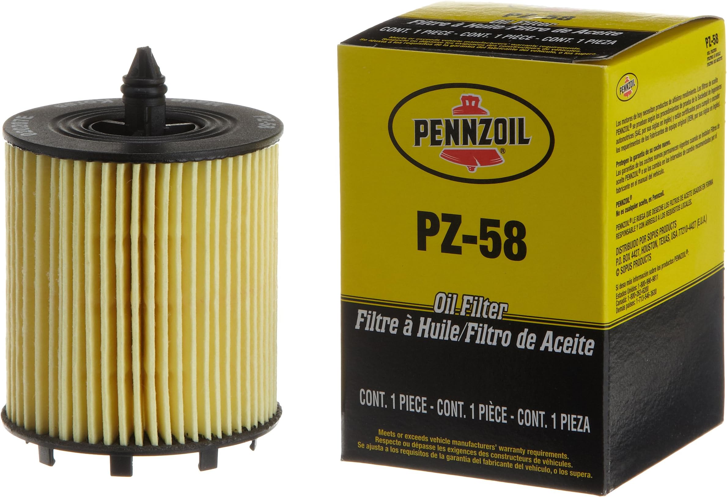 Pennzoil PZ37 Regular Spinon Oil Filter Automotive