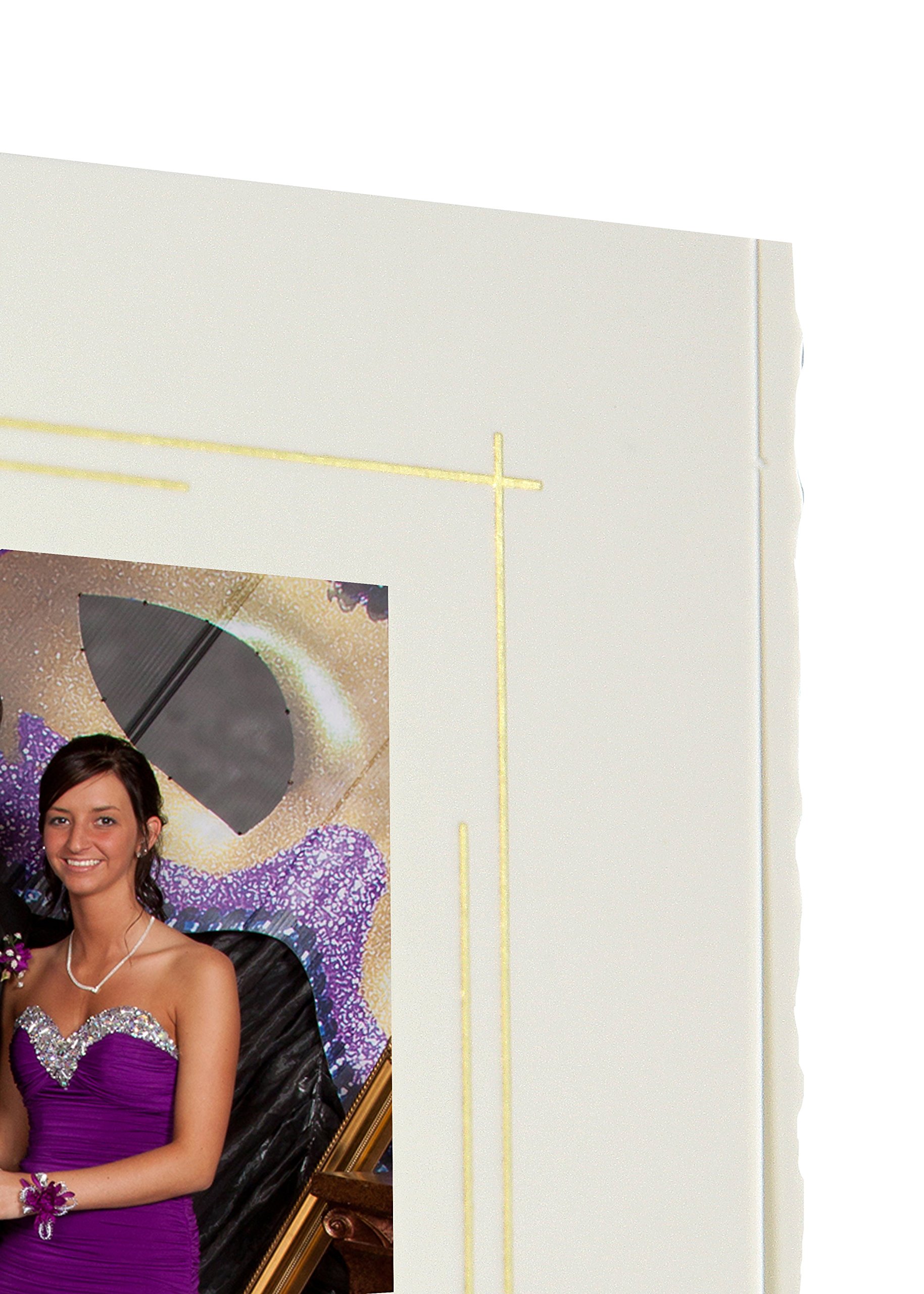 Tyndell White T-40 Photo Folder 4x6 (50 Pack)