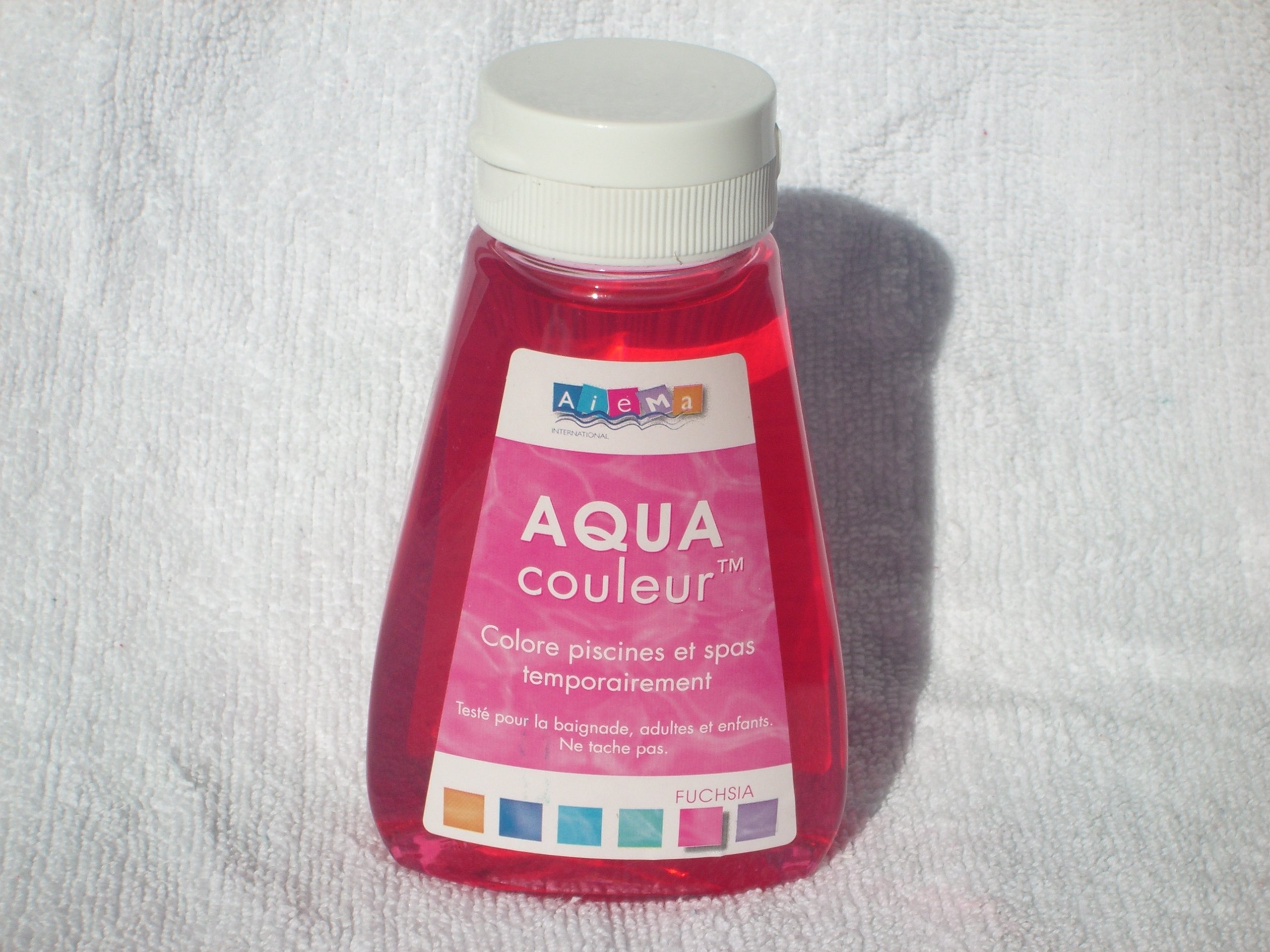 Colorant éphémère pour piscine Aquacouleur Fuchsia