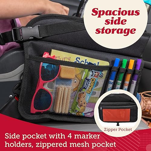 Miniatura 8 de Lusso Gear Bandeja de viaje para niños para asiento de automóvil pequeño bandeja de viaje para asiento de automóvil de niños bandeja de regazo para