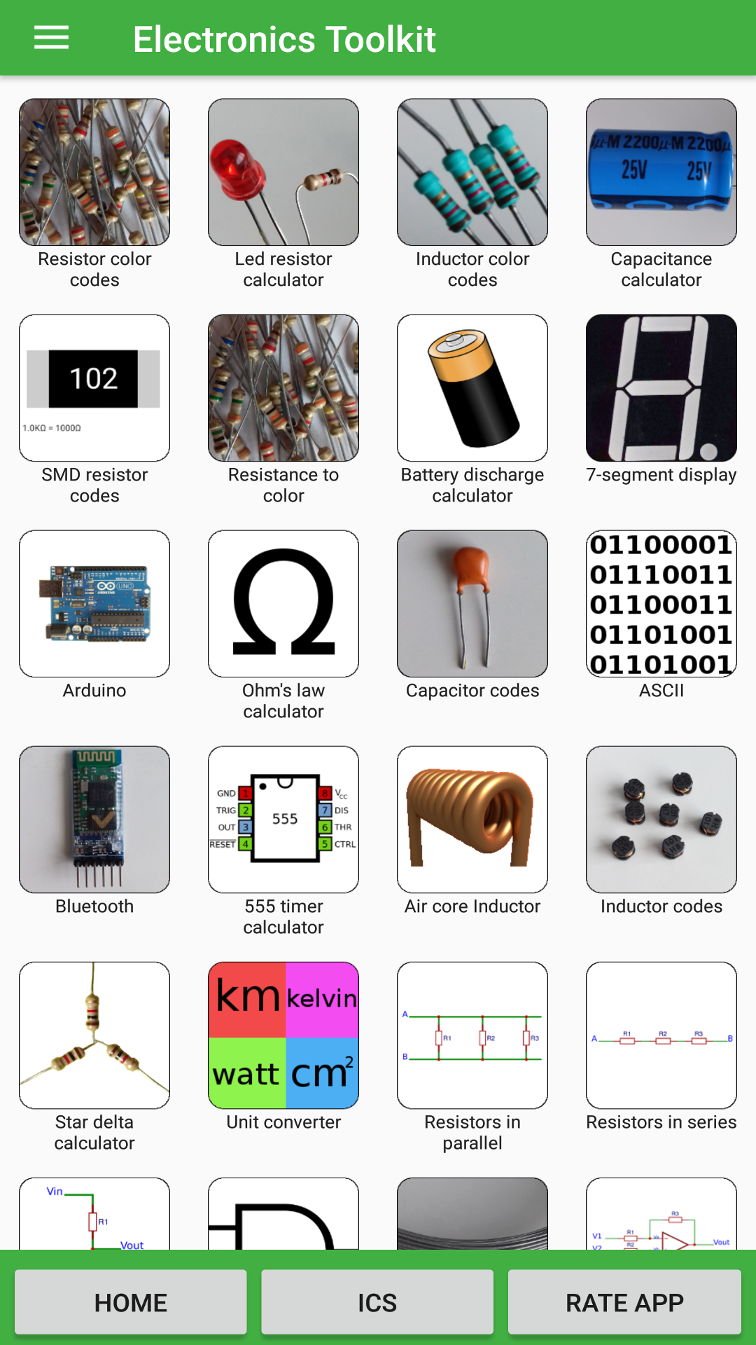 Electronics Toolkit - App on Amazon Appstore
