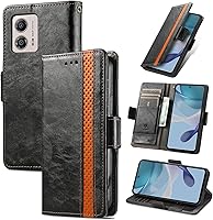 Vista 93 de Funda para Honor X7, Funda para Honor Play 30+ Plus Funda de piel sintética con ranuras para tarjetas Funda con soporte abatible Rojo