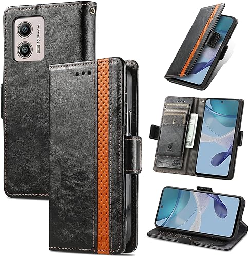 Miniatura 93 de Funda para Honor X7, Funda para Honor Play 30+ Plus Funda de piel sintética con ranuras para tarjetas Funda con soporte abatible Rojo