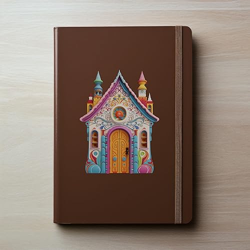 Miniatura 7 de Bright Toy House - Adhesivo de pared para puerta de hadas