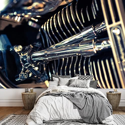 Miniatura 29 de wall26 - Muchos engranajes metálicos oxidados antiguos o piezas de máquina - Mural de pared extraíble | Papel tapiz autoadhesivo grande - 66x96 Obra