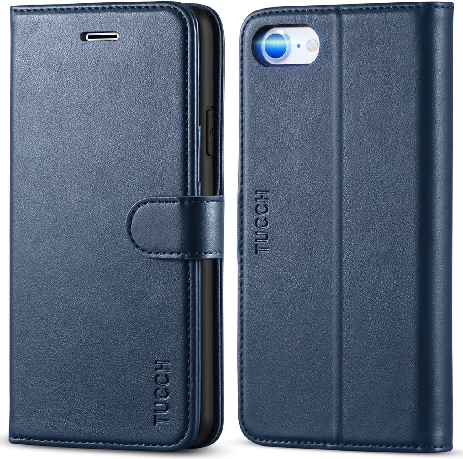 TUCCH Wallet Case for iPhone SE 2022/SE2, iPhone 8/7 Wallet