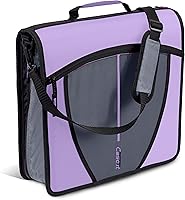 Vista 9 de Case-it Mighty Zip Tab - Carpeta escolar con cremallera, junta tórica de 3", capacidad para 600 hojas, carpeta expansible de 5 asignaturas