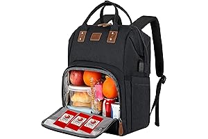 Premium Cooler Backpack with Ample Storage and USB Port