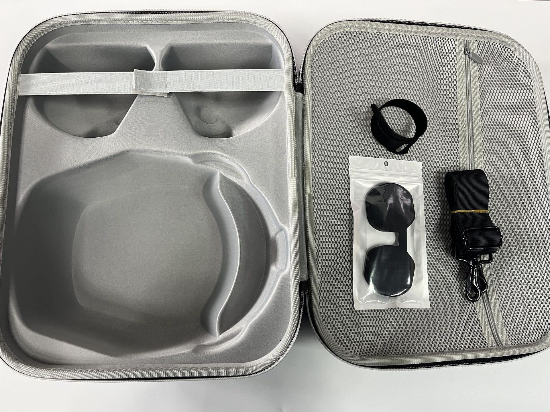 Custodia rigida per PS VR2 All-in-One VR Gaming Headset e Touch Controllers, borsa per il gioco in realtà virtuale e accessori per la protezione delle lenti per la casa e i viaggi.