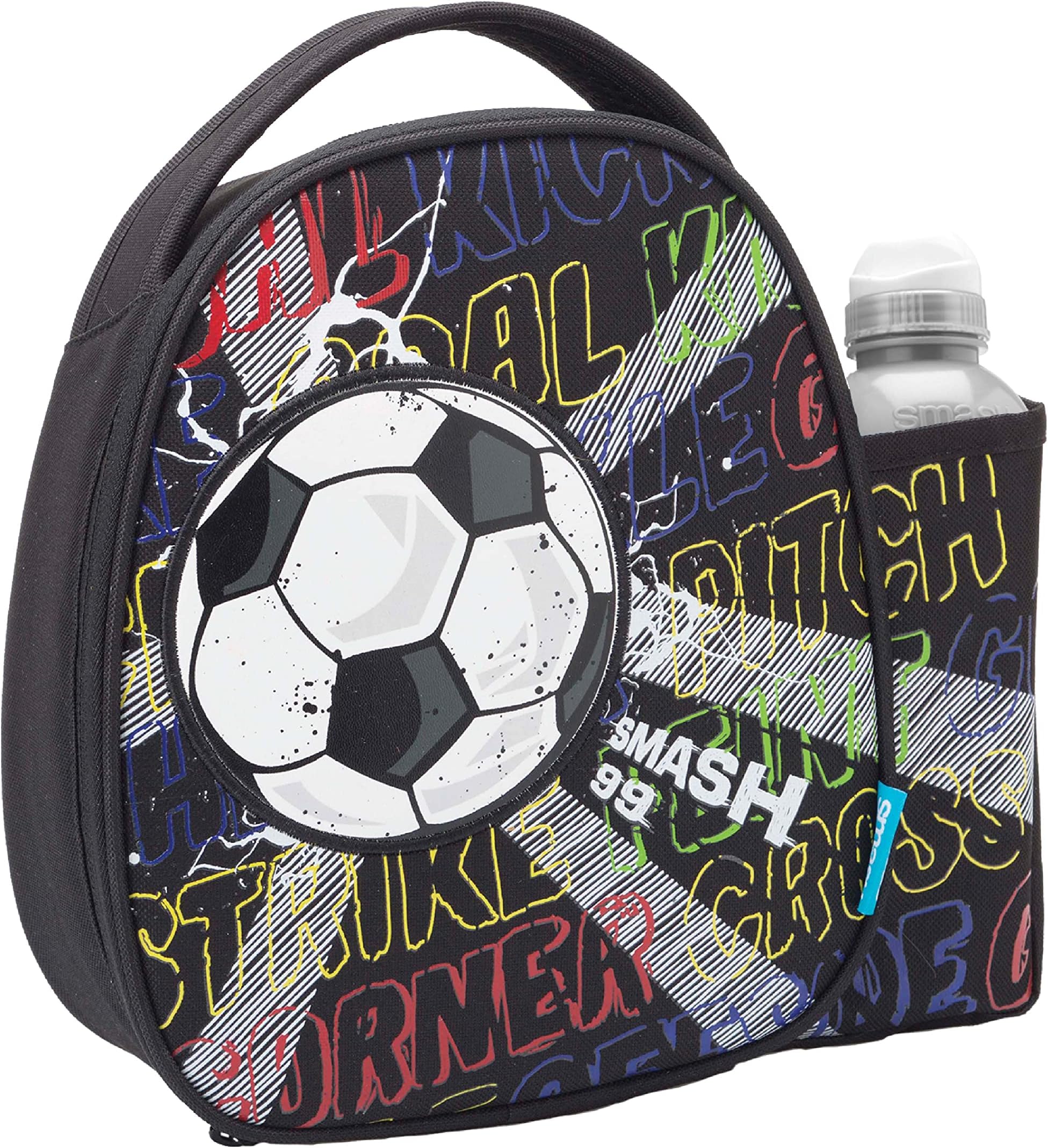 Smash Kick Off Insulated Lunch Bag and 500ml Bottle