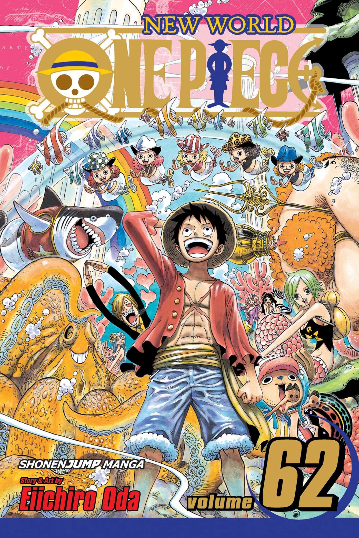 One Piece, Vol. 62: Adventure on Fish-Man Island: Volume 62 Paperback – 10 May 2012
