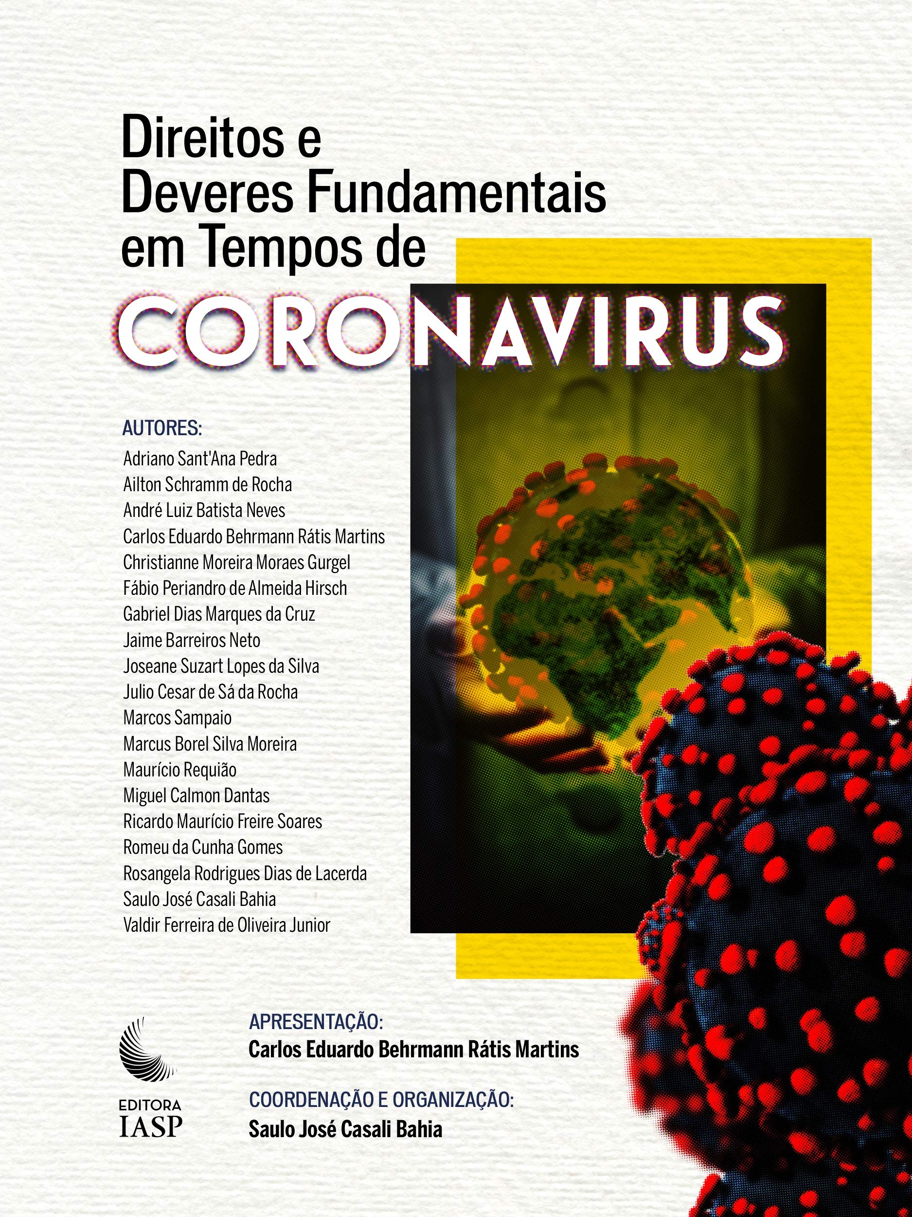 Capa de Direitos e Deveres Fundamentais em Tempos de Coronavirus