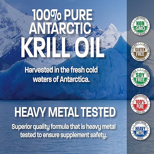 Miniatura 7 de Bronson Probiótico 50 mil millones de UFC + prebiótico con polifenoles de manzana y extracto de fruta de piña, aceite de krill antártico 1000 mg con