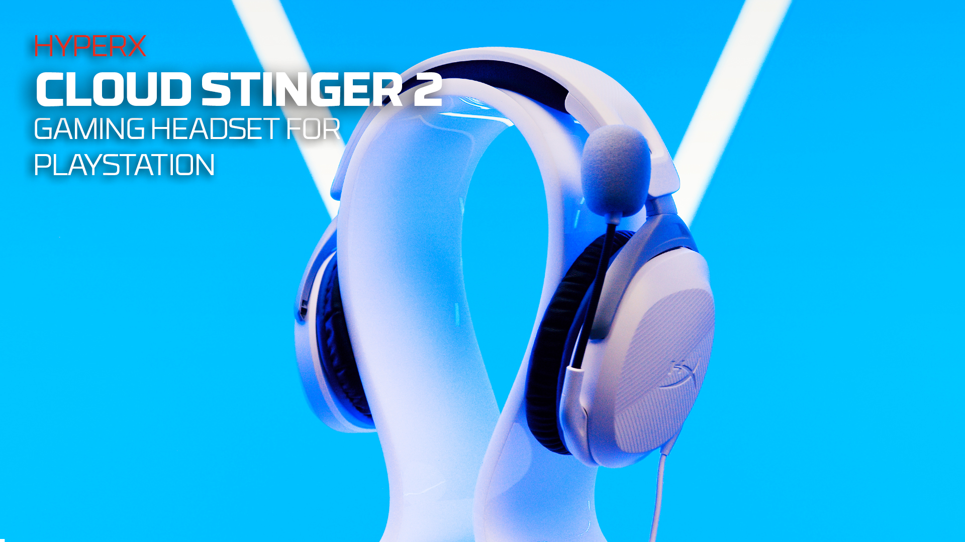 Amazon.com: HyperX Cloud Stinger 2 – Gaming Headset for PlayStation, Signature Comfort, Adjustable Headband, Wired, White : Video Games