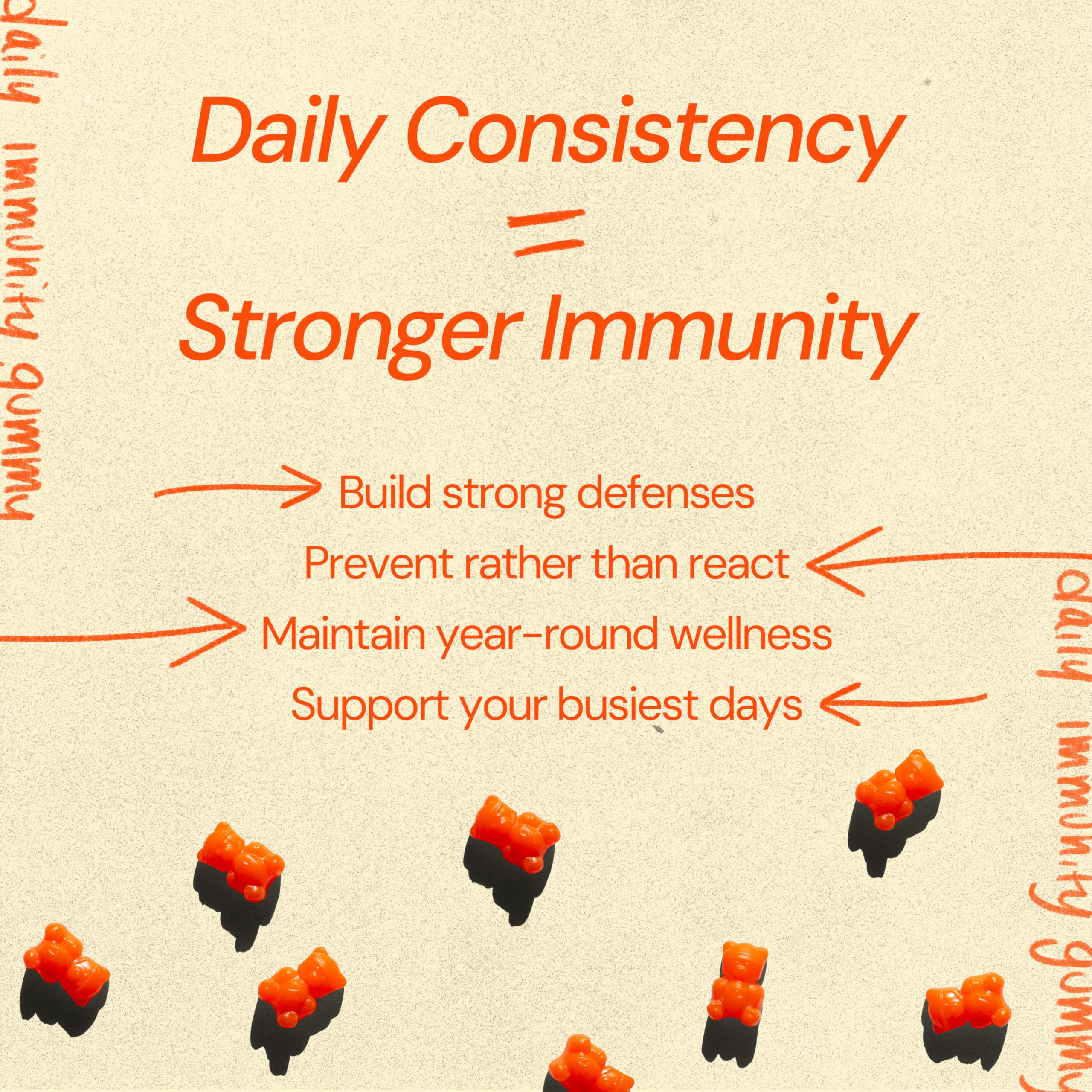 Grüns Immun Immunity Gummies with Vitamin C, Daily Immune Support, 28 ct — Amazon image 5