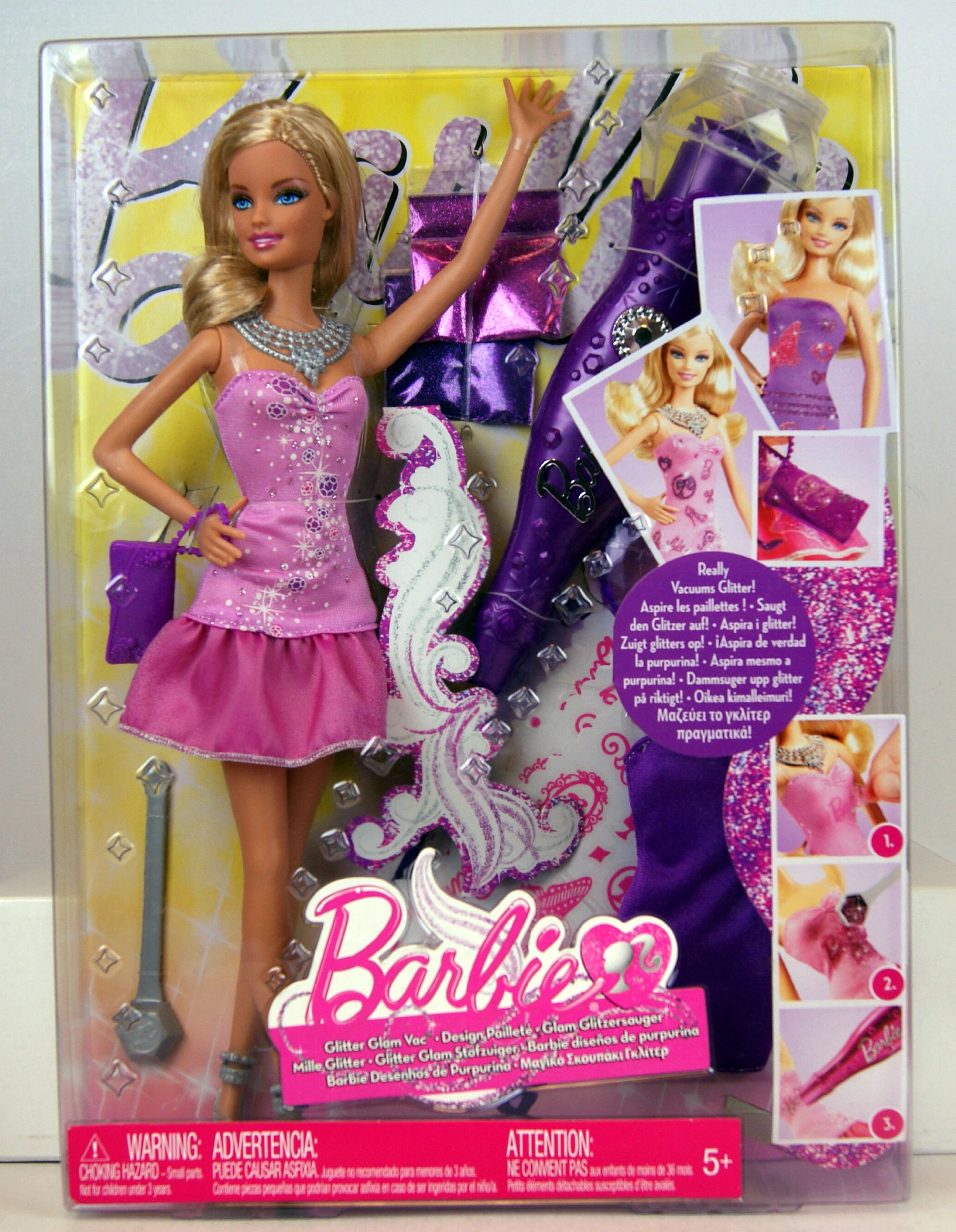 Barbie Fashion Glitter Glam Doll : Amazon.co.uk: Toys & Games