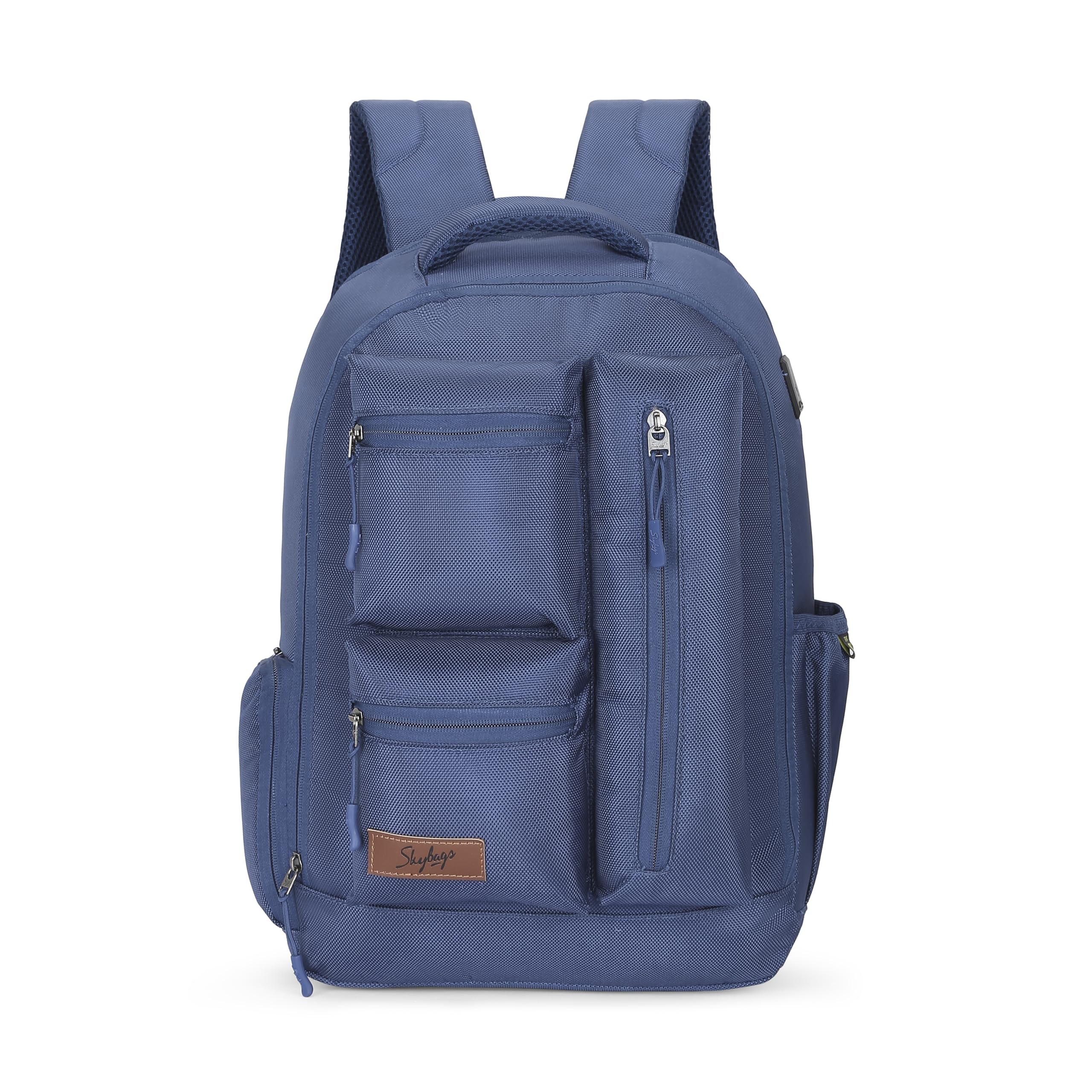 skybags Unisex Nexus Laptop Backpack (E) Navy-picture-26