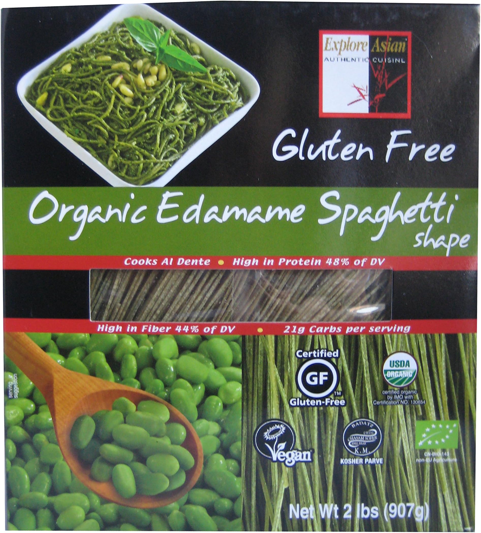Organic Edamame Spaghetti - 2 lbs (907g)