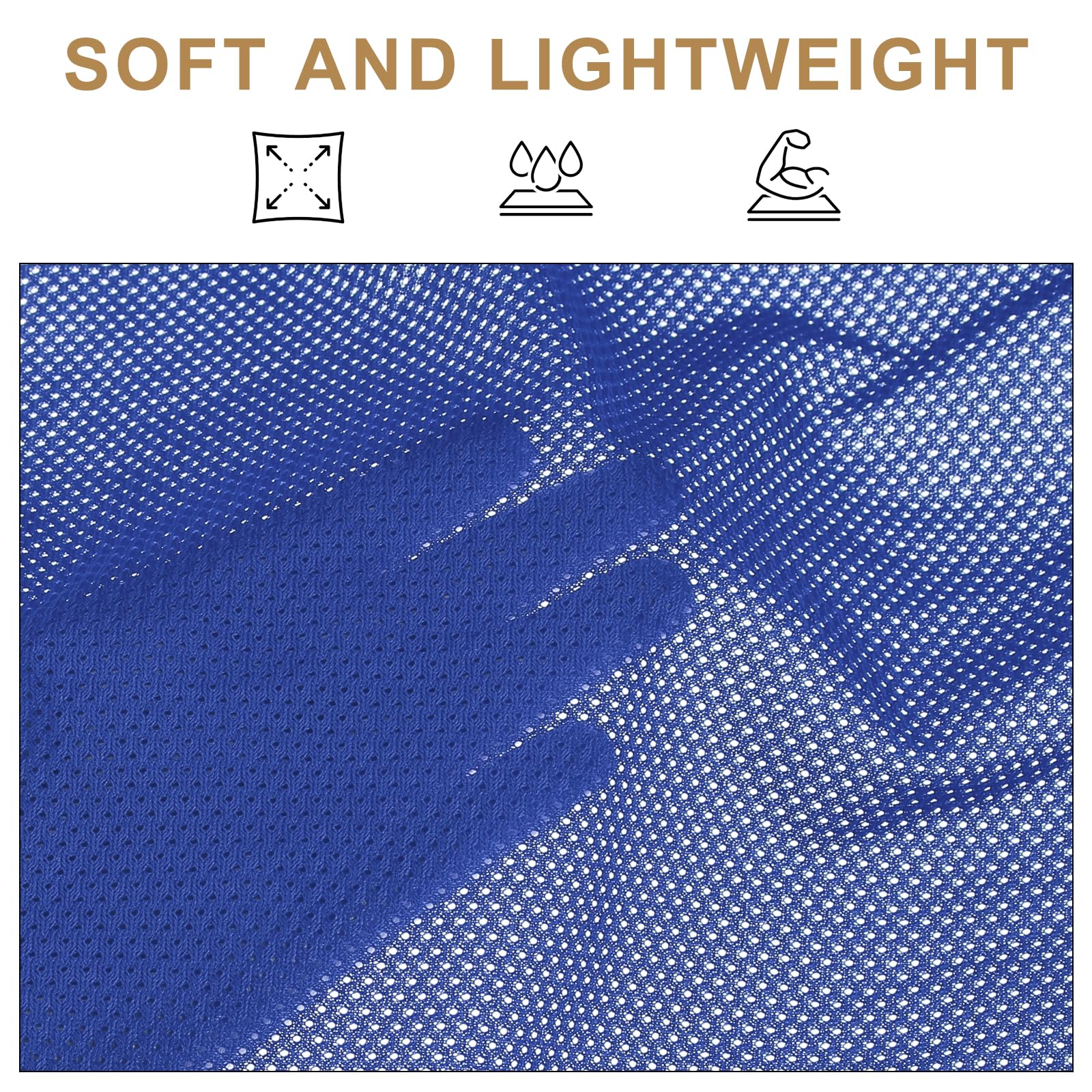 PATIKIL 62 Inch Wide Mesh Fabric Slightly Stretchy for Sewing Backpack Pocket and Straps Netting Clothes, Netting Bags - Image 3
