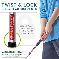 Vista 5 de Franklin Sports Juego de golf juvenil ajustable