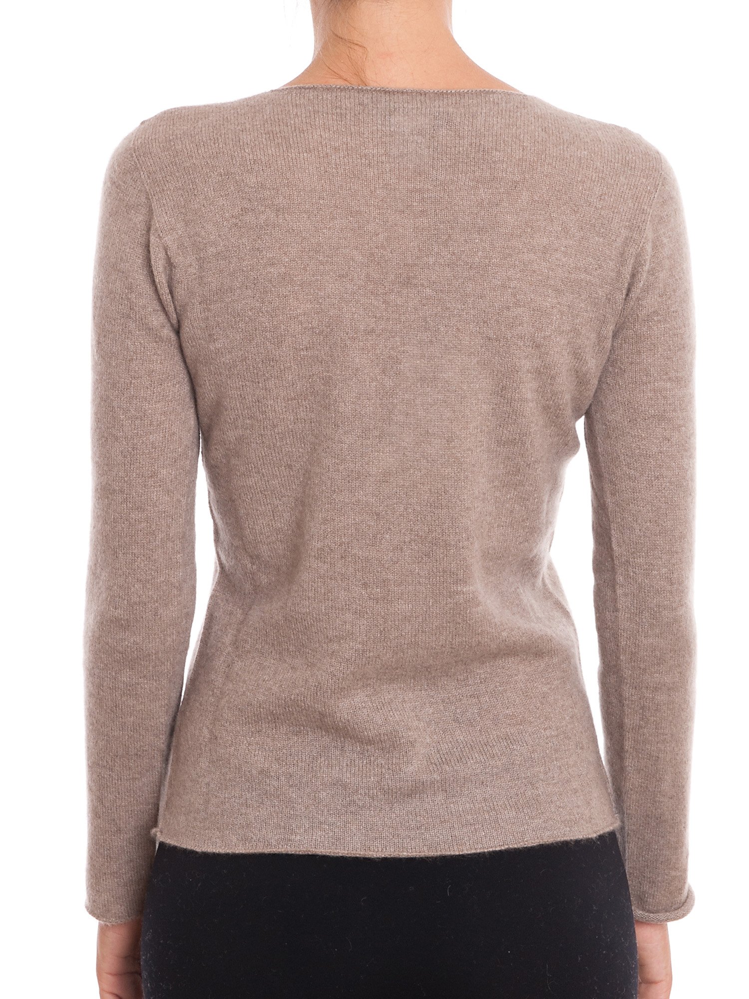DALLE PIANE CASHMERE Maglione Donna 100% Cashmere | Maglione caldo e morbido per autunno e inverno, elegante da regalare per lei e per lui, autentico lusso Made in Italy