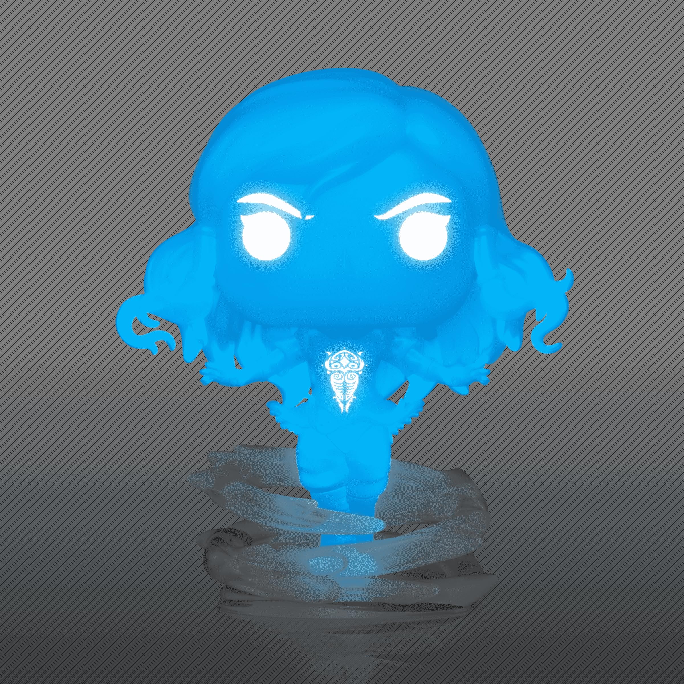 Funko Pop! Digital Korra Spirit Vinyl-Figur, The Legend of Korra, Glow in The Dark, NFT Legendary Exclusive, #404, 9,5 cm LE1800