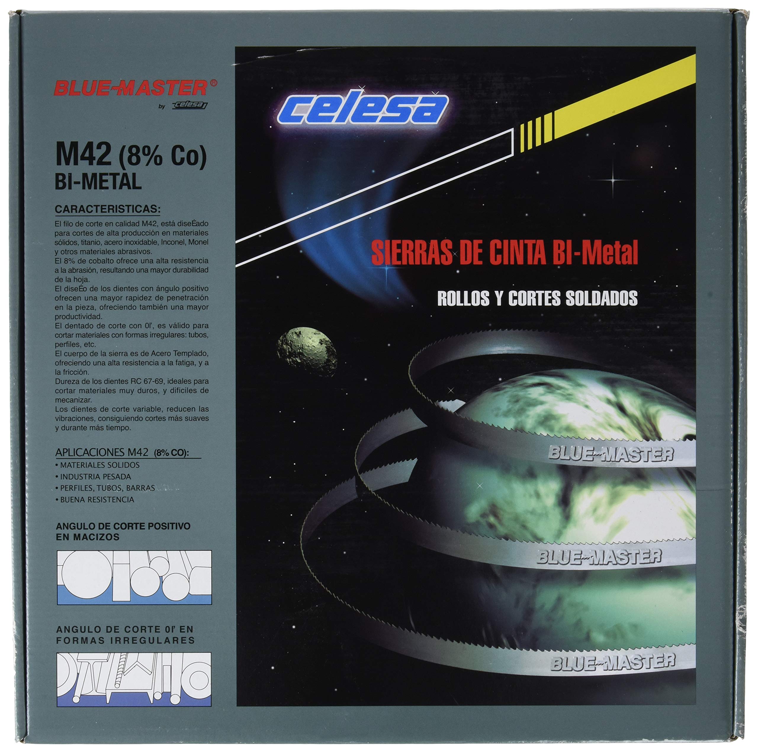 Celesa - Cinta m42 8% cobalto 4570x27x0,9 aluminio 3hr