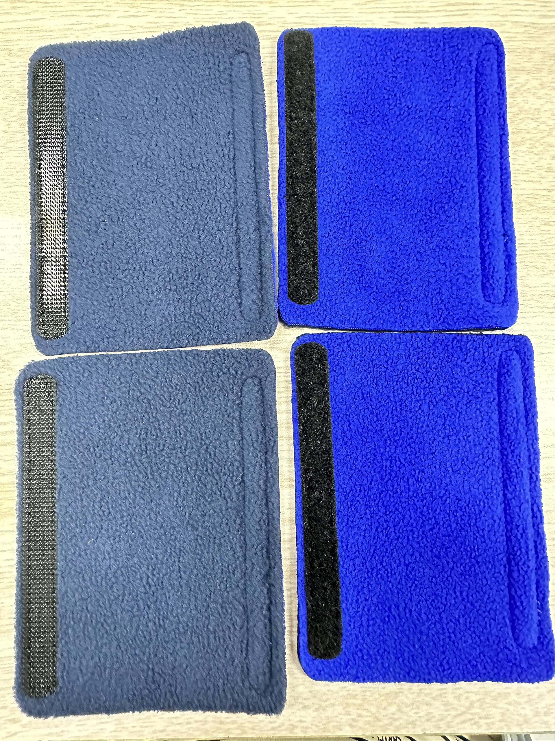 MYWUFU4 Packs CPAP Mask Strap Covers, Face Cushion Pads for CPAP Strap Headgear Universal Reusable Comfort Soft-Fleece Mask Cover Compatible with Full CPAP Mask Reduce Pressure and Red Marks