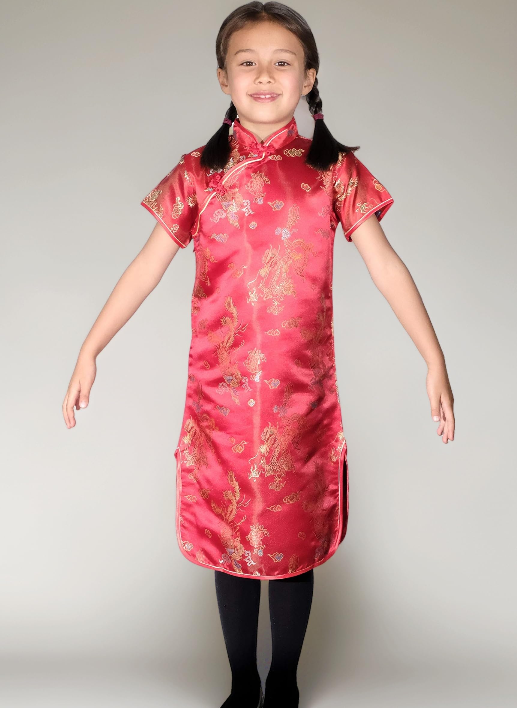 Clothing Dragon and Phoenix Qi Pao